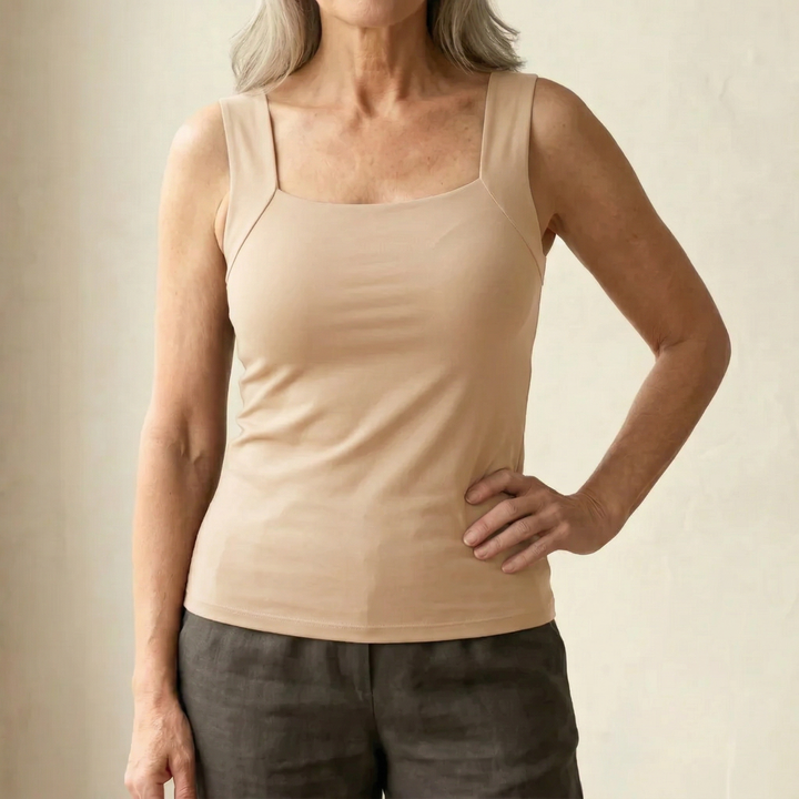 Hazel™ | Built In Comfort Bra Tanktop