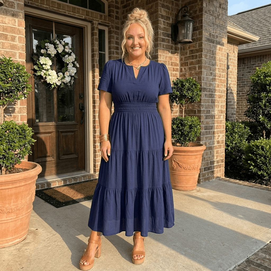 Christine™ | Chic Bohemian Casual Maxi Dress