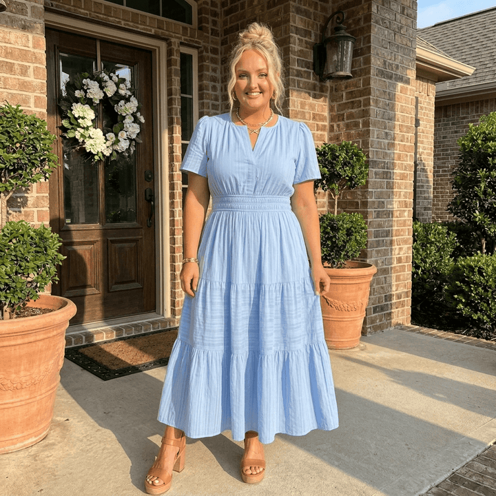 Christine™ | Chic Bohemian Casual Maxi Dress