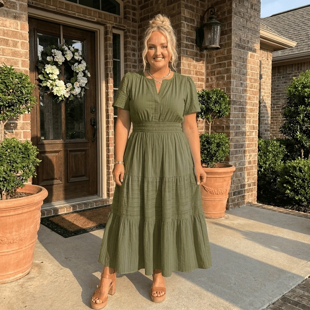 Christine™ | Chic Bohemian Casual Maxi Dress