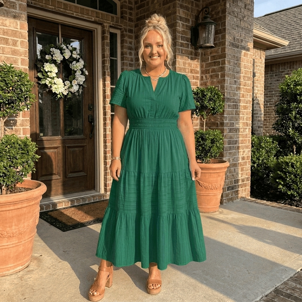 Christine™ | Chic Bohemian Casual Maxi Dress