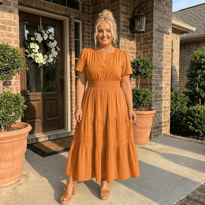 Christine™ | Chic Bohemian Casual Maxi Dress