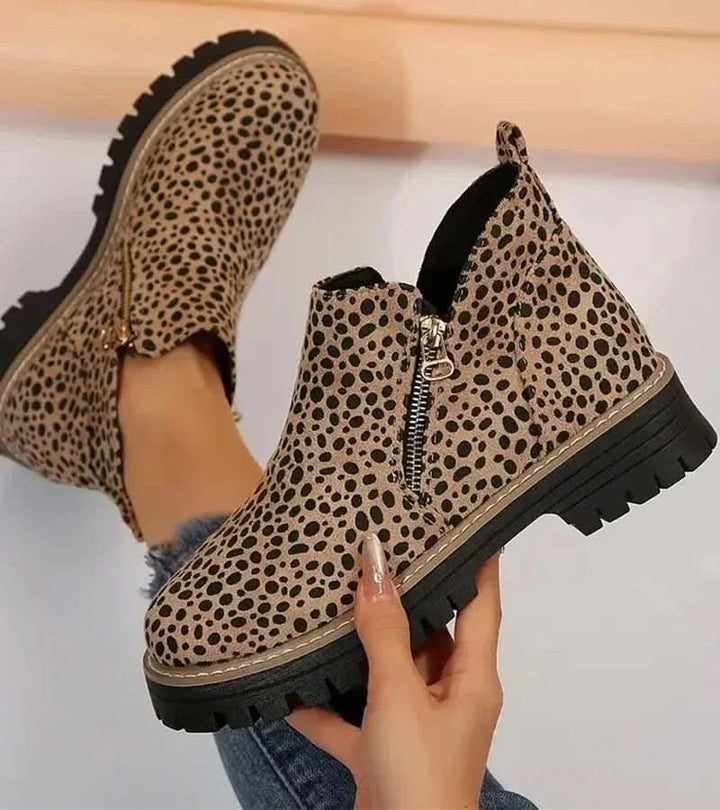 Maureen™ | Chic Suede Ankle Boots