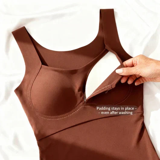 Hazel™ | Built In Comfort Bra Tanktop