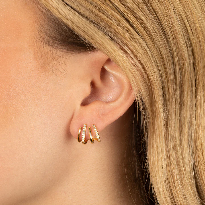 Elaine™ | Unique Spiral Ear Cuff Earrings