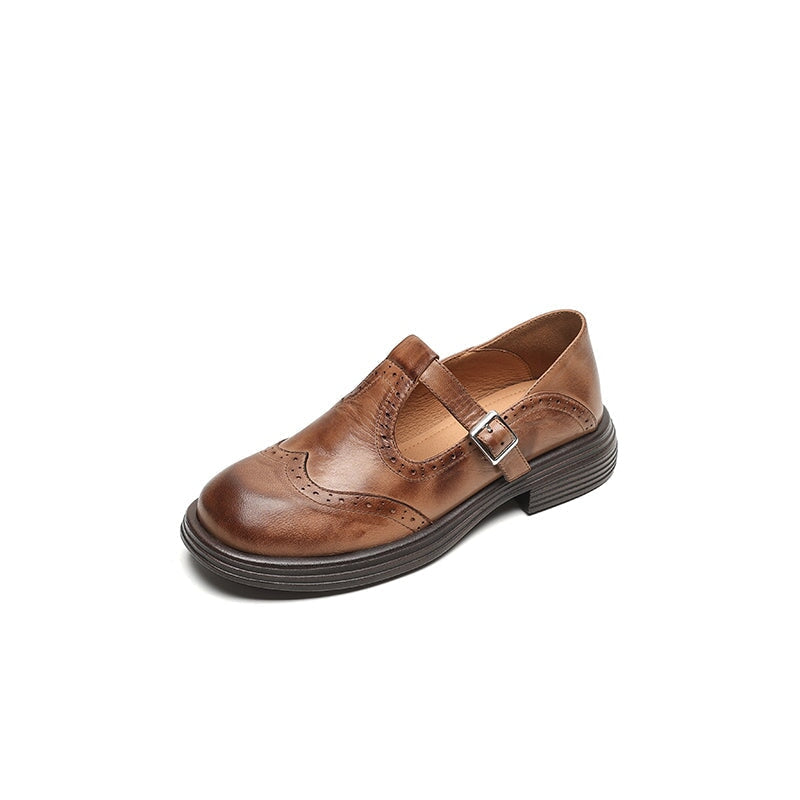 Elaine™ | Classic Buckle Closure Mary Janes