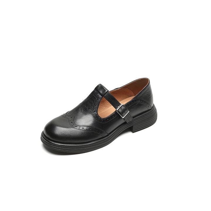Elaine™ | Classic Buckle Closure Mary Janes