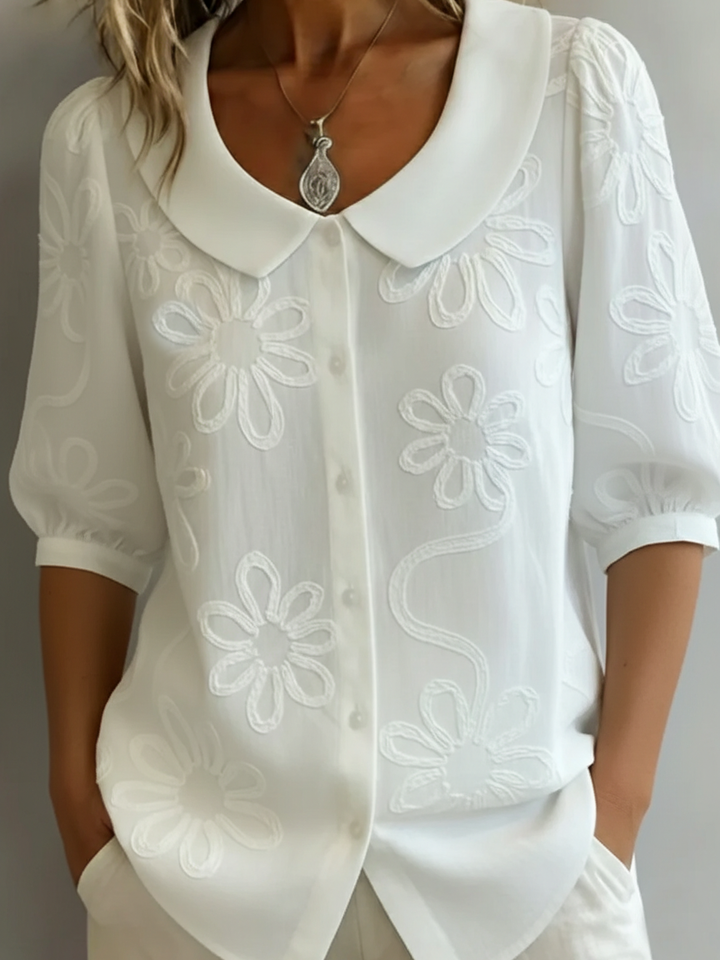 Shirley™ | Lightweight Floral Blouse