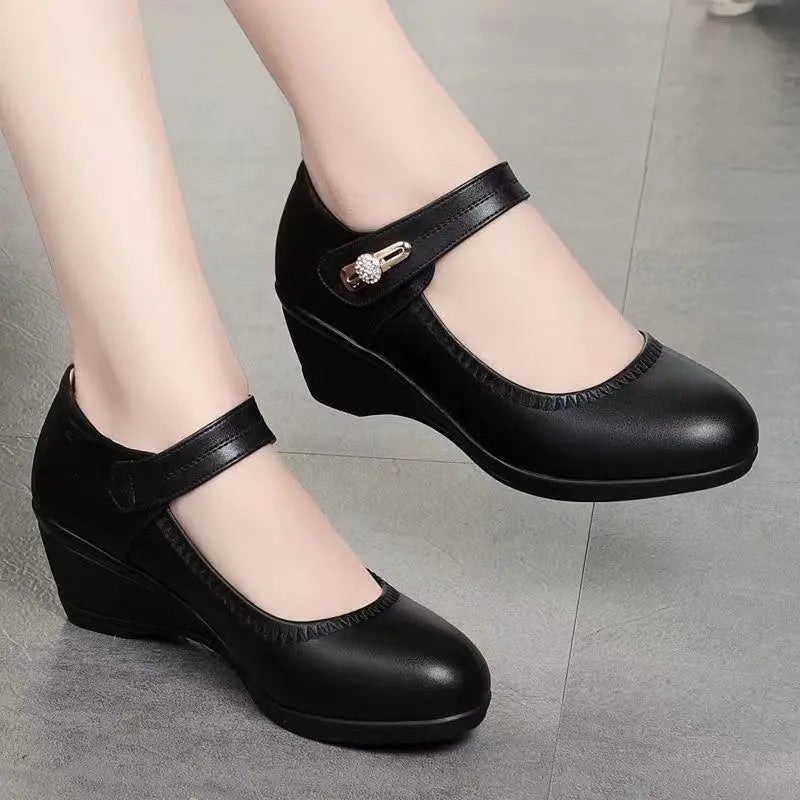 Maureen™ | Elegant Mid-Heel Comfort Shoes
