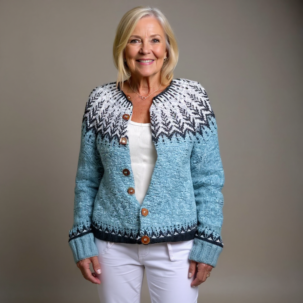 Judith™ | Vintage Icelandic Knit Cardigan