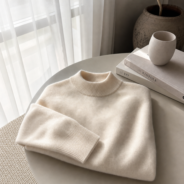 Eileen™ | Classic V-Neck Cashmere Sweater