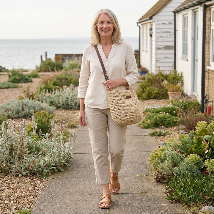 Sheila™ | Chic Woven Straw Tote