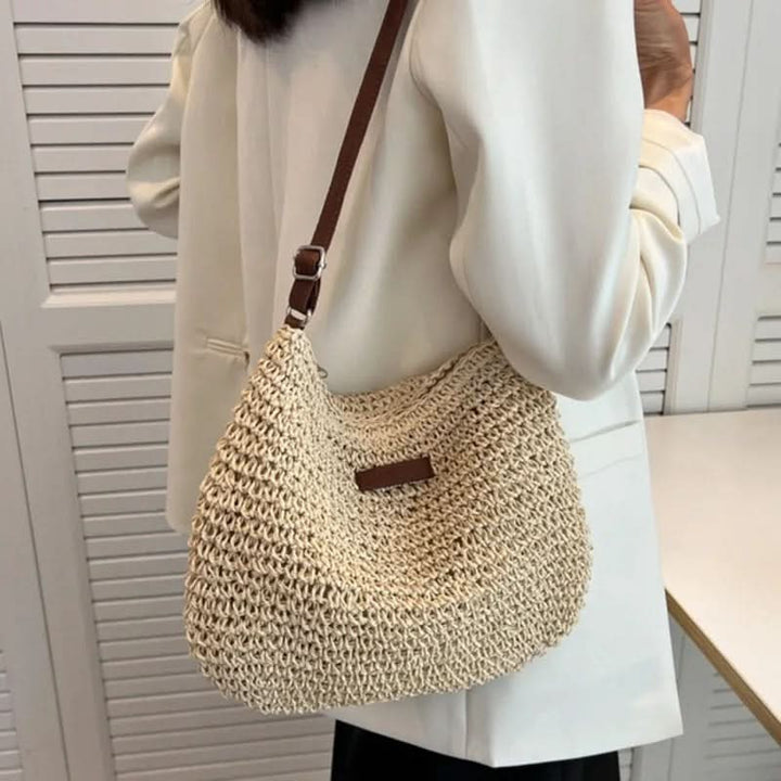 Sheila™ | Chic Woven Straw Tote