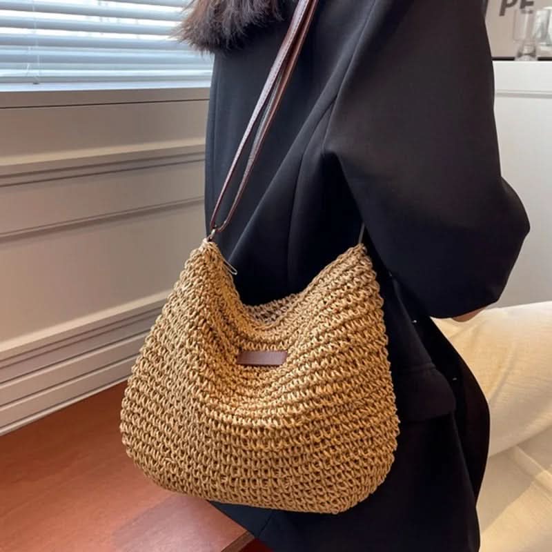 Sheila™ | Chic Woven Straw Tote