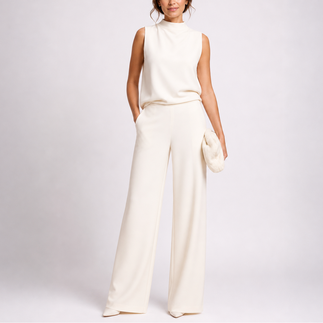 Jean™ | Sleeveless Wide-Leg Jumpsuit